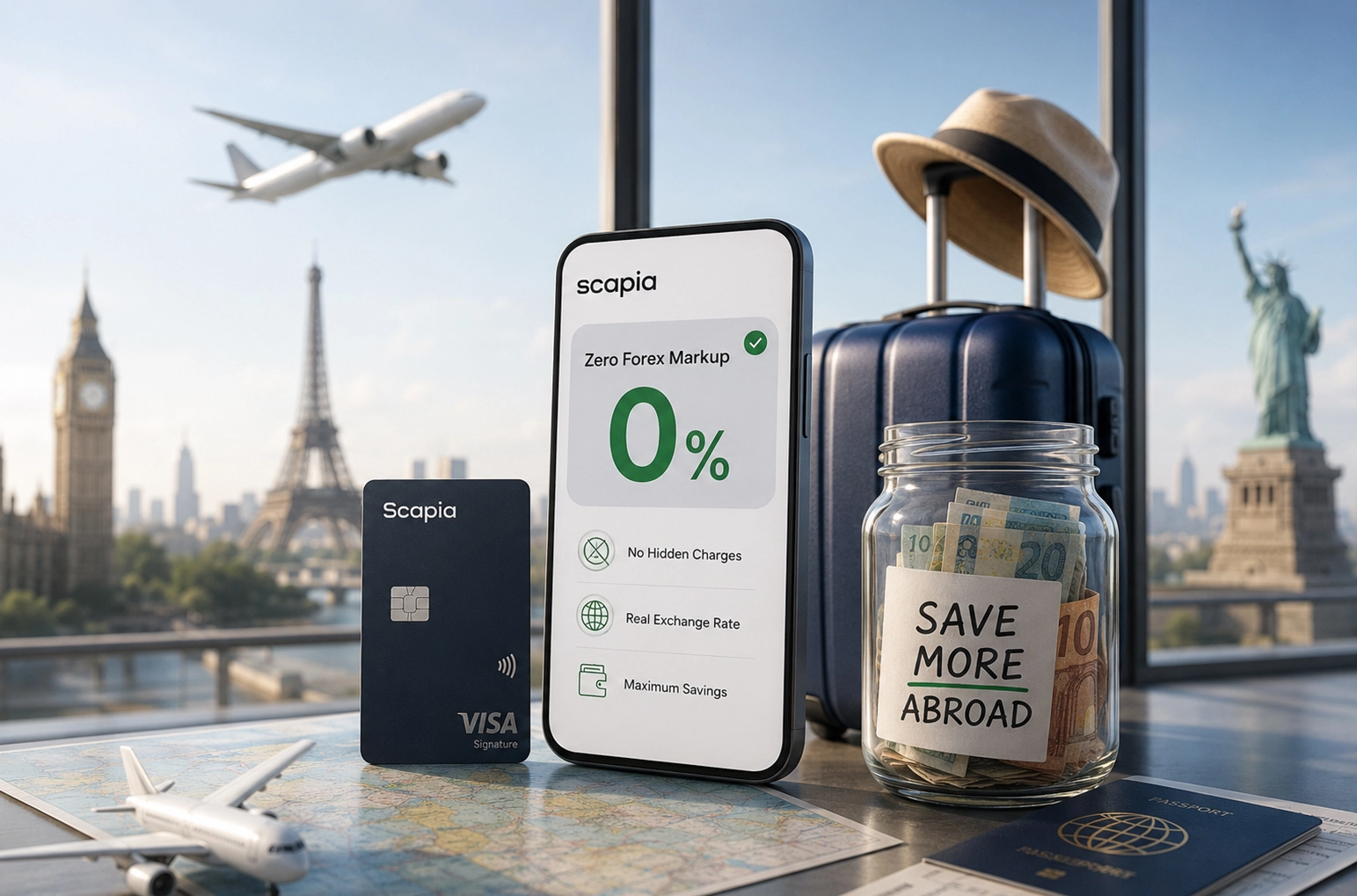 Scapia Zero Forex Markup: How to Save on an International Trip?