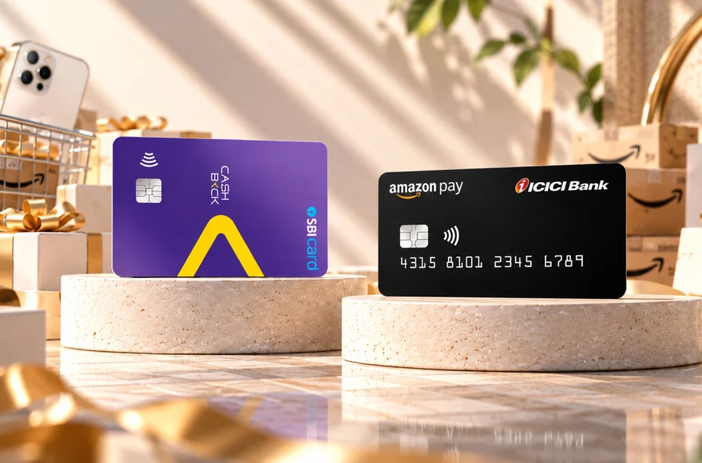 SBI Cashback Card vs Amazon Pay ICICI