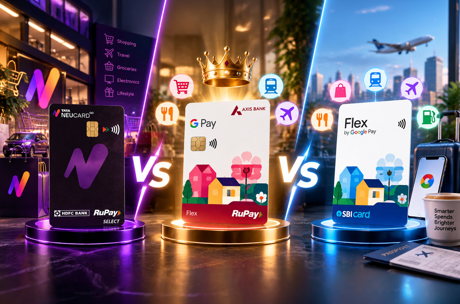Tata Neu Infinity vs Google Pay Flex: Which UPI Credit Card Actually Wins?